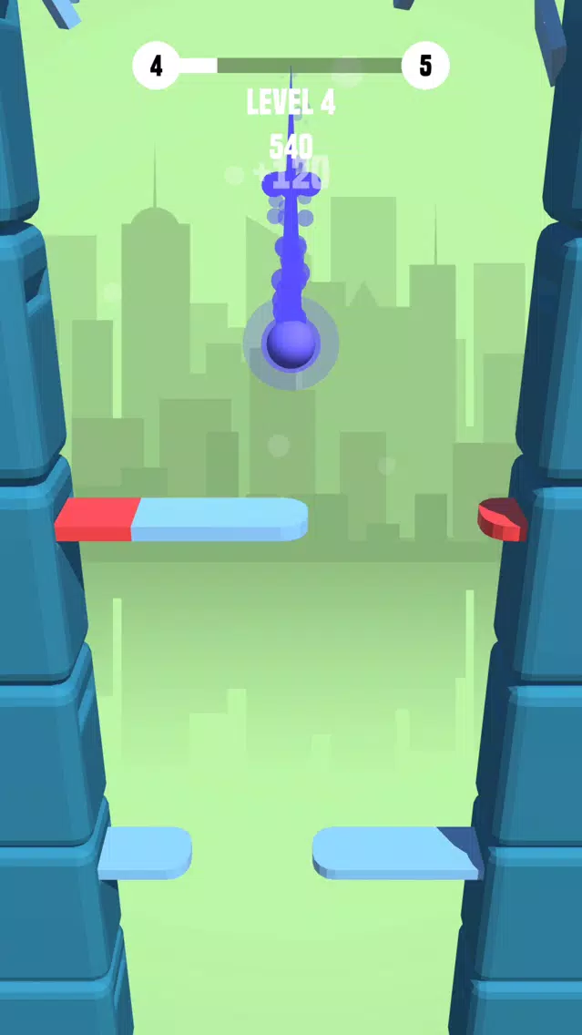 Ảnh chụp màn hình của Sticky Fall