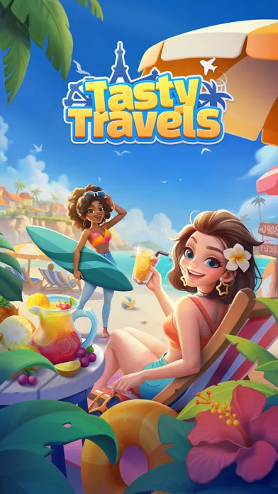 Screenshot di Tasty Travels: Merge Game