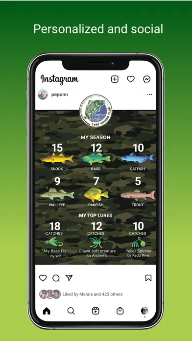 Tangkapan layar Fatsack - Fishing Lure Hub