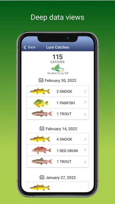 Tangkapan layar Fatsack - Fishing Lure Hub