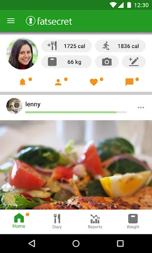 Calorie Counter by FatSecret Screenshots