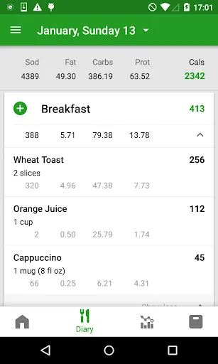 Calorie Counter by FatSecret Screenshots