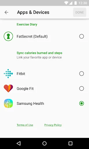Calorie Counter by FatSecret Screenshots