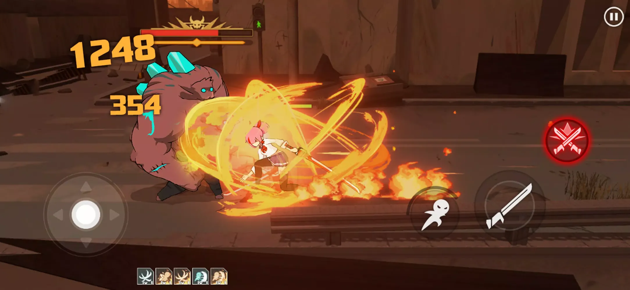 Screenshot di Swordash