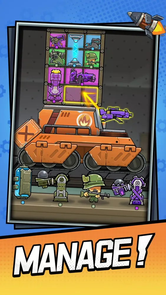 Tangkapan layar Tank Pack Attack
