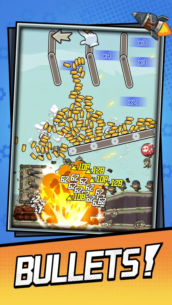 Tangkapan layar Tank Pack Attack
