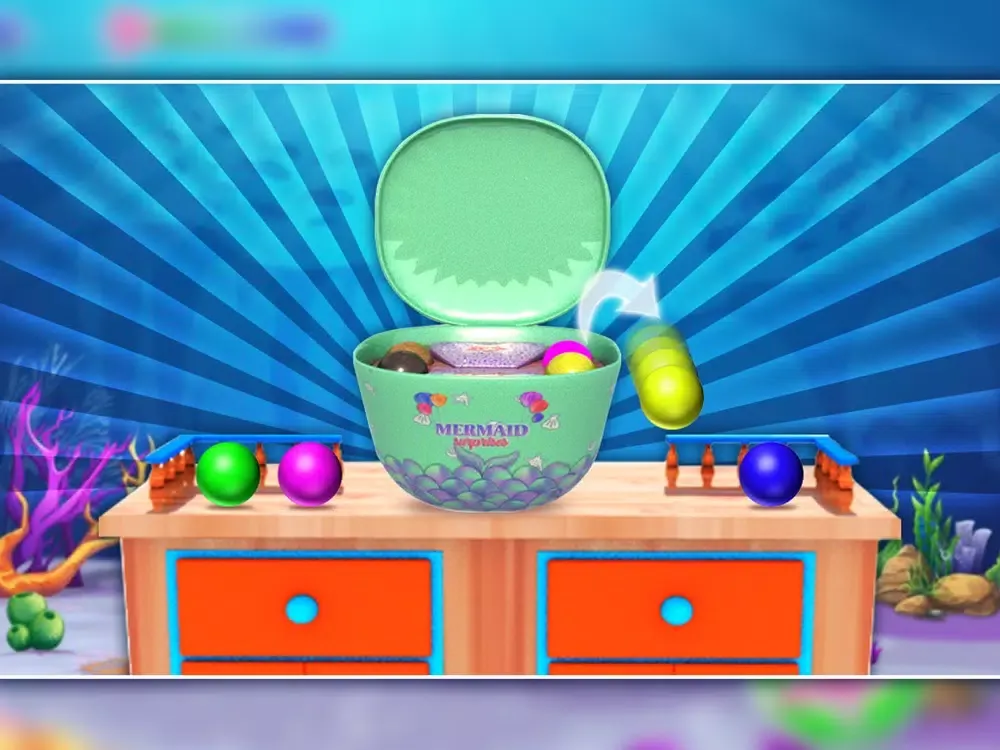 تصاویر Bubbly Mermaid Surprise Box! iPad 
