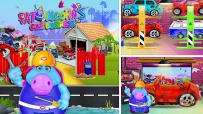 Mr. Fat Unicorn Car Mechanic应用截图