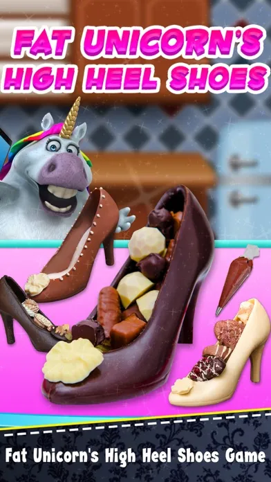 Fat Unicorn DIY Chocolate Shoe স্ক্রিনশট