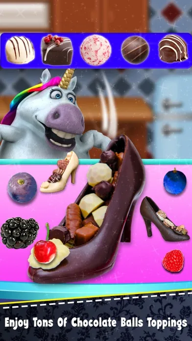 Fat Unicorn DIY Chocolate Shoe স্ক্রিনশট