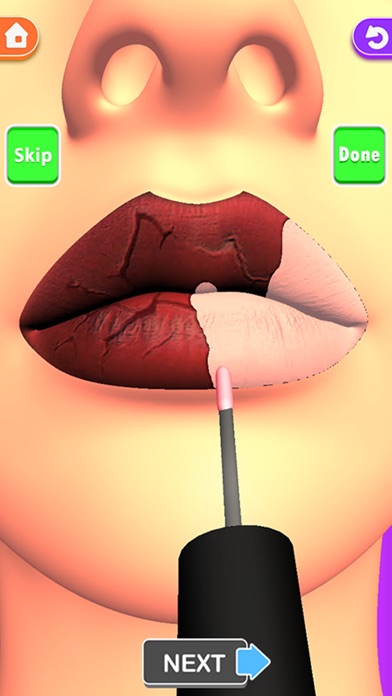Zrzuty ekranu Lips Done! Satisfying Lip Art
