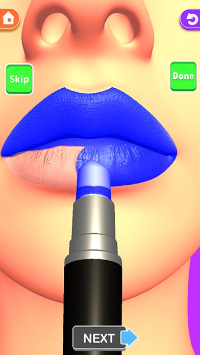 Zrzuty ekranu Lips Done! Satisfying Lip Art