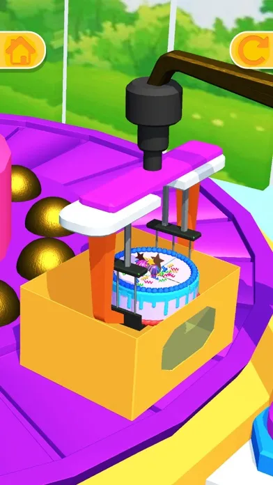 Robotic Cake Factory! Food Fun سکرین شاٹس