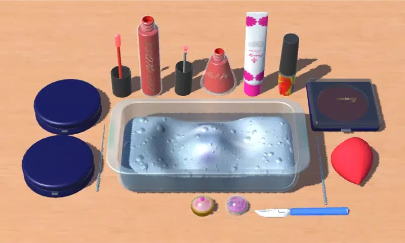 Captures d'écran de Makeup Slime Game! Relaxation