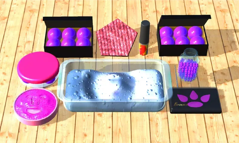 Captures d'écran de Makeup Slime Game! Relaxation