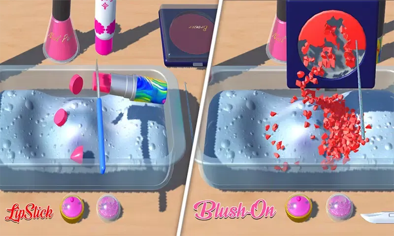 Captures d'écran de Makeup Slime Game! Relaxation