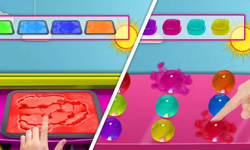 Captures d'écran de Makeup Slime Game! Relaxation