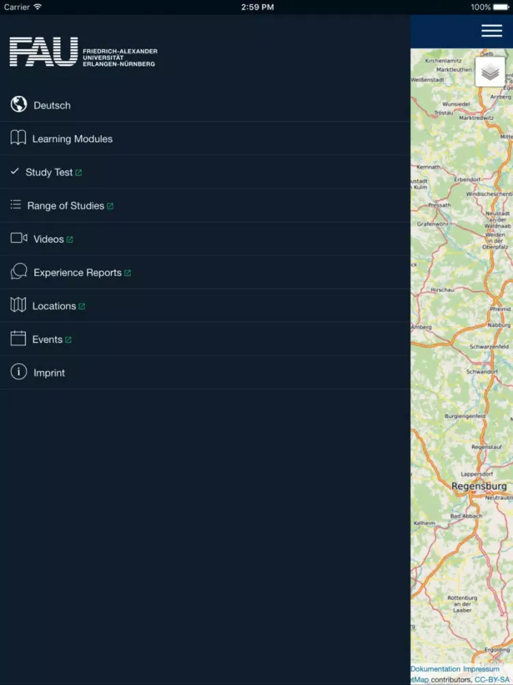 FAU Welcome iPad  Screenshots