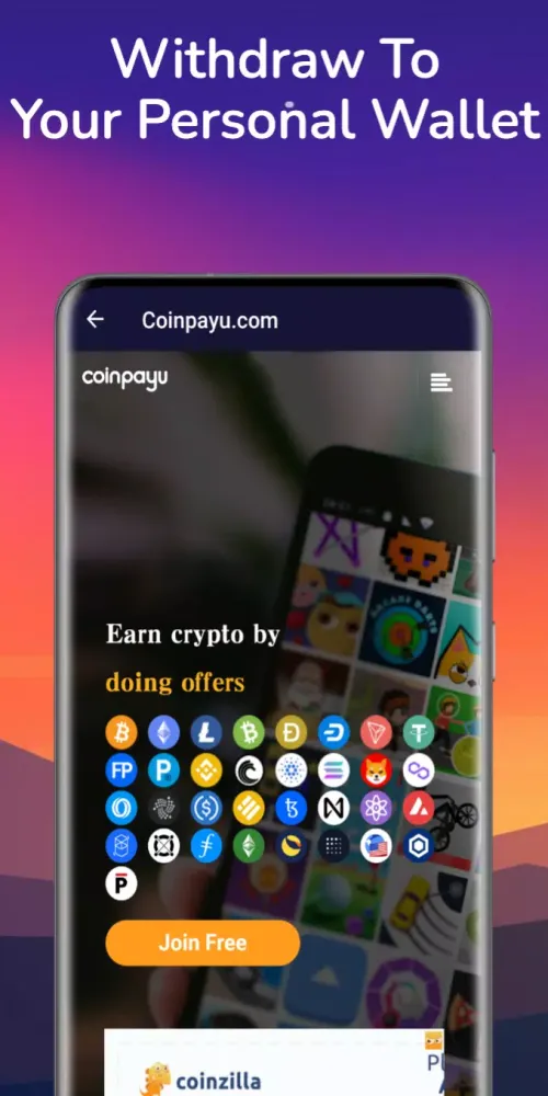 Faucet Link Screenshots