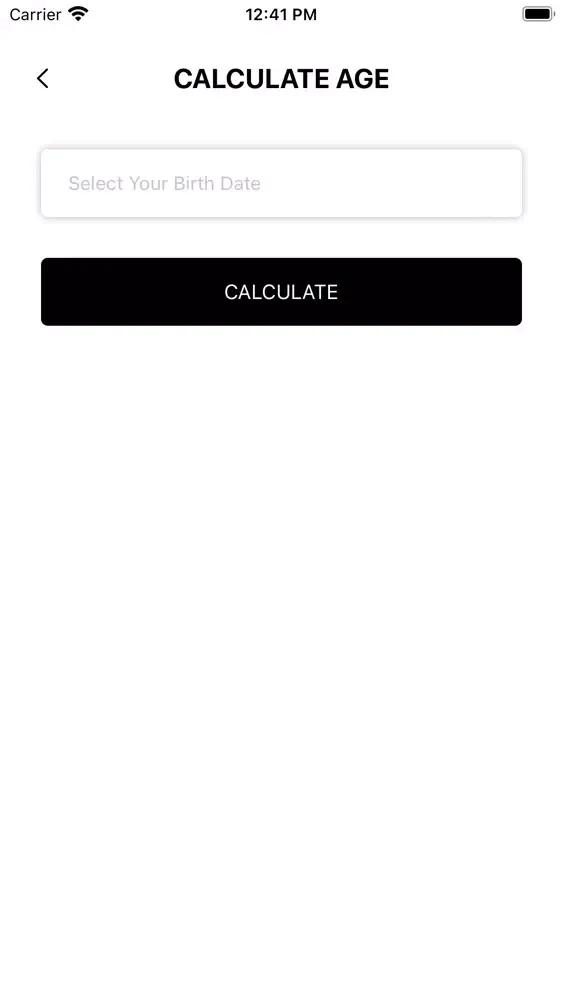 Fauji Age Calculator Screenshots