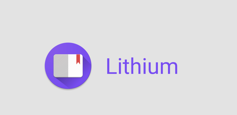 Lithium: EPUB Reader