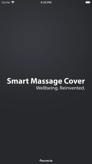 Zrzuty ekranu FAURECIA SMART MASSAGE COVER