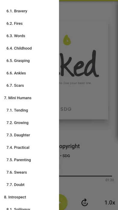 تصاویر Naked, by SDG (Audiobook!)