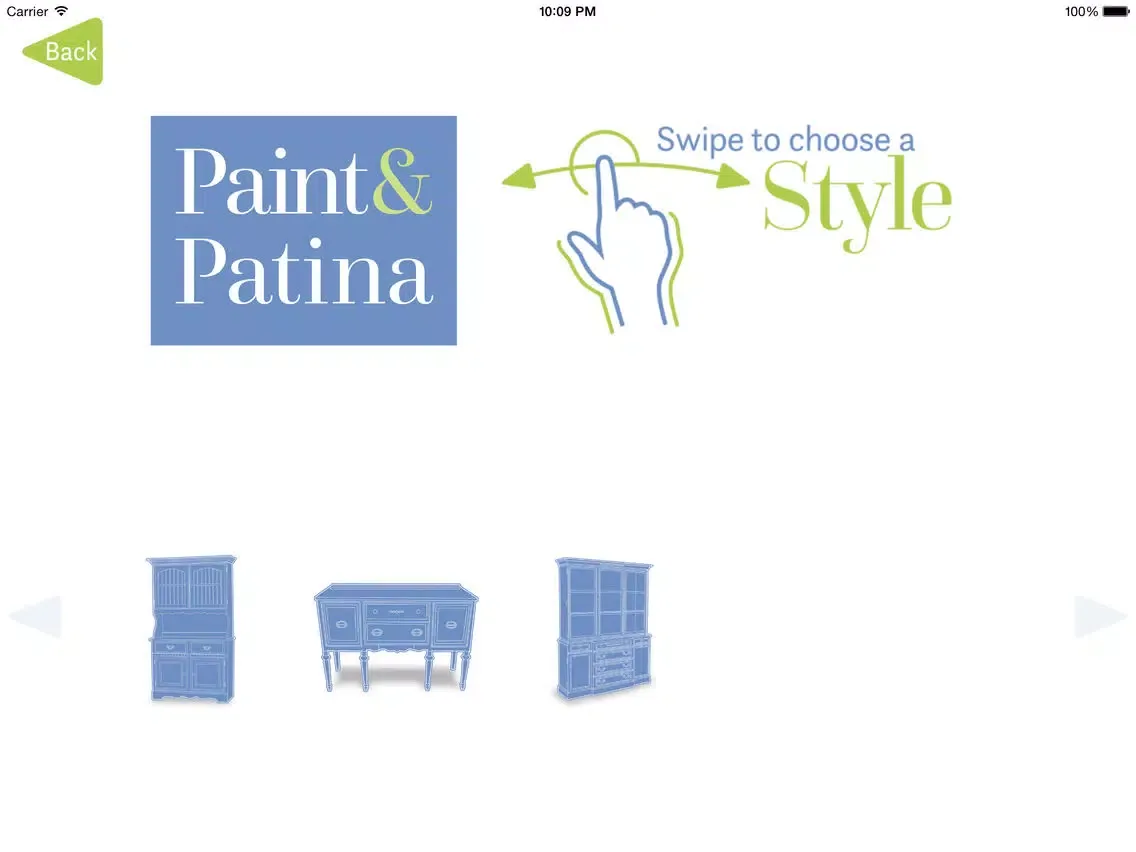 Скриншоты Paint & Patina iPad 