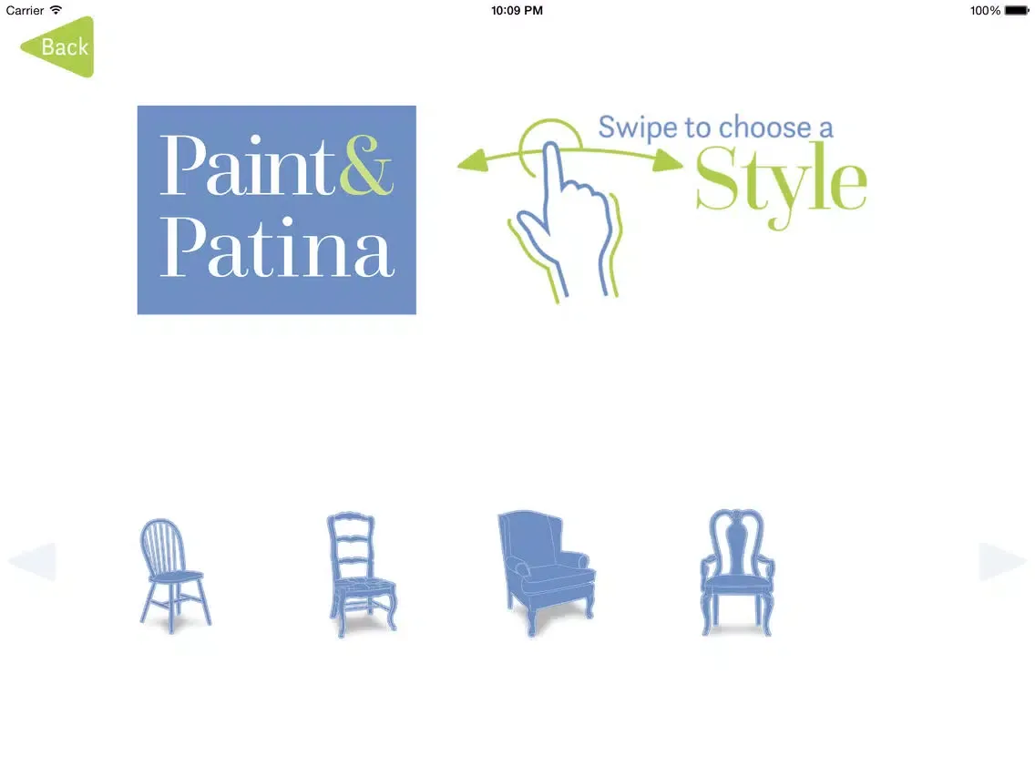 Скриншоты Paint & Patina iPad 