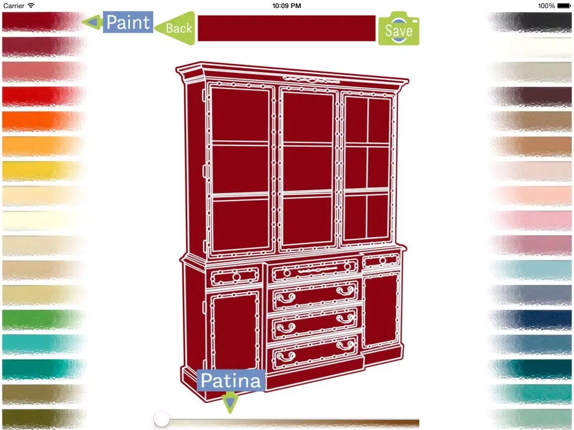 Скриншоты Paint & Patina iPad 