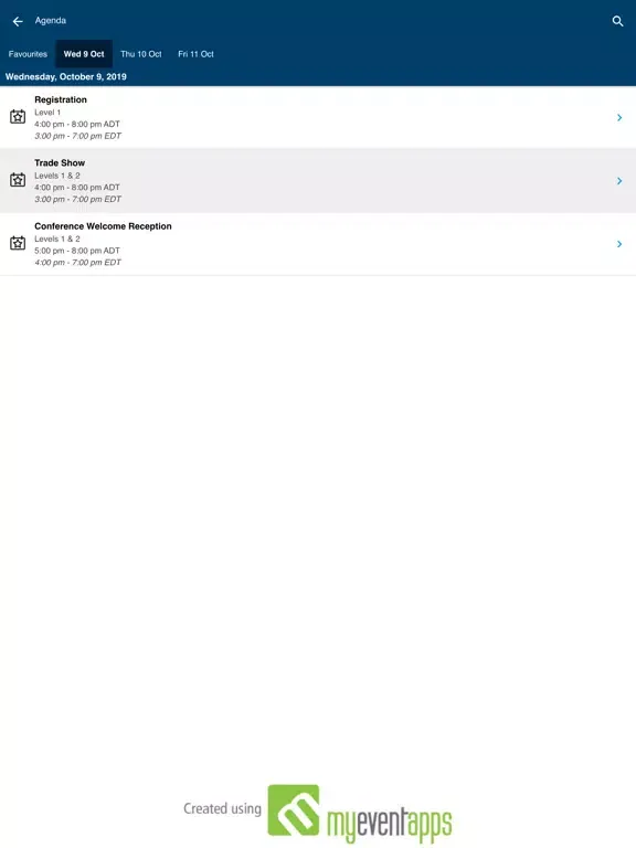 WorkSafeNB Conference iPad 应用截图
