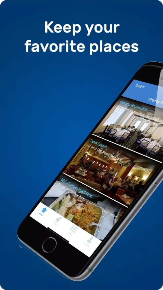 Capturas de tela do Foodie Finder App: Favocity