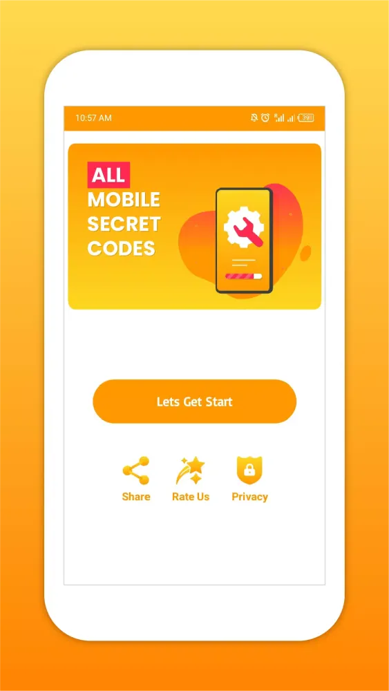 Tangkapan layar Mobile Codes