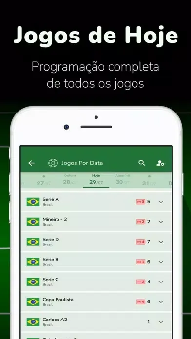 Futebol Ao Vivo - FavScore سکرین شاٹس