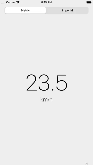 ภาพหน้าจอของ Speedometer ∞ Track Your Speed