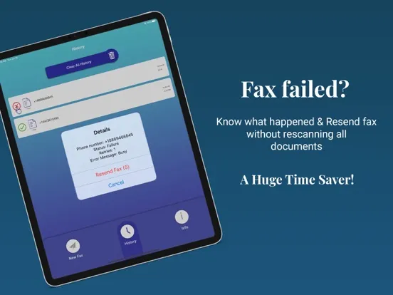 FaxSwift: Send Fax from iPhone iPad  Screenshots