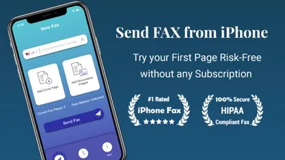 FaxSwift: Send Fax from iPhone Screenshots