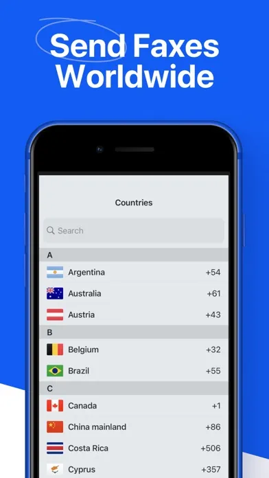 Zrzuty ekranu Fax It: Faxing App
