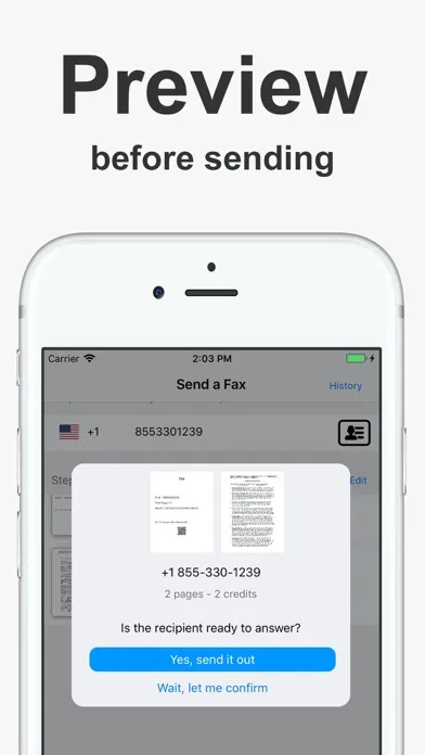 Fax from iPhone Send & Receive应用截图