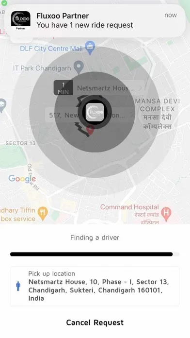 FLUXOO : RIDES & DELIVERIES سکرین شاٹس