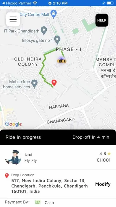 FLUXOO : RIDES & DELIVERIES سکرین شاٹس