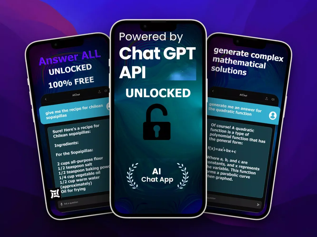 ภาพหน้าจอของ CHAT JPT UNLOCKED