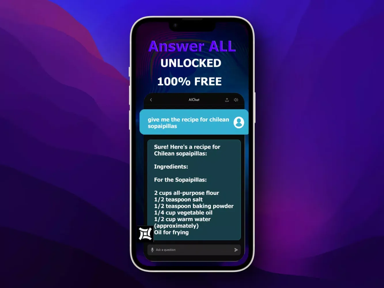 ภาพหน้าจอของ CHAT JPT UNLOCKED