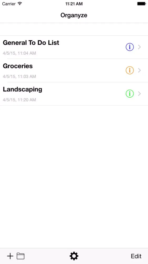 Organyze Screenshots