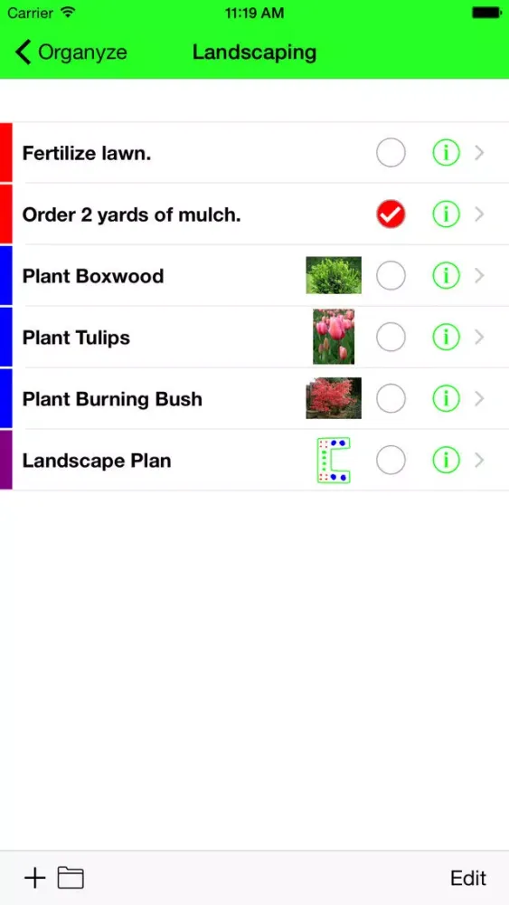 Organyze Screenshots