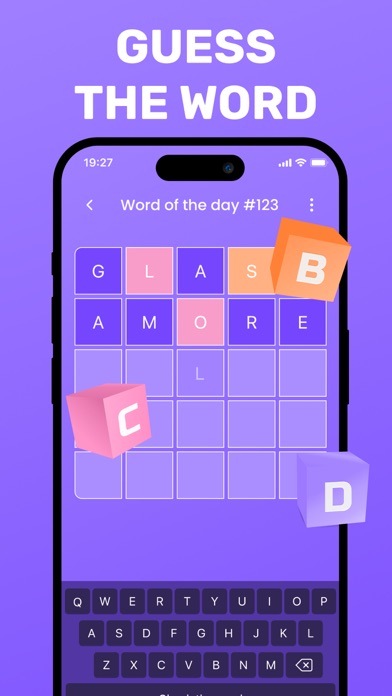 Tangkapan skrin Word Guess Game: Words Puzzle