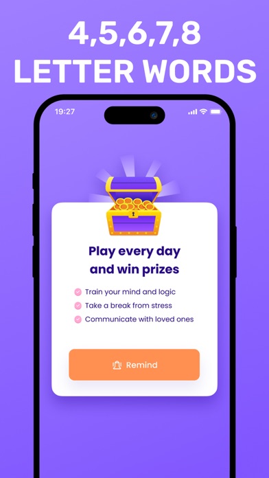 Tangkapan skrin Word Guess Game: Words Puzzle