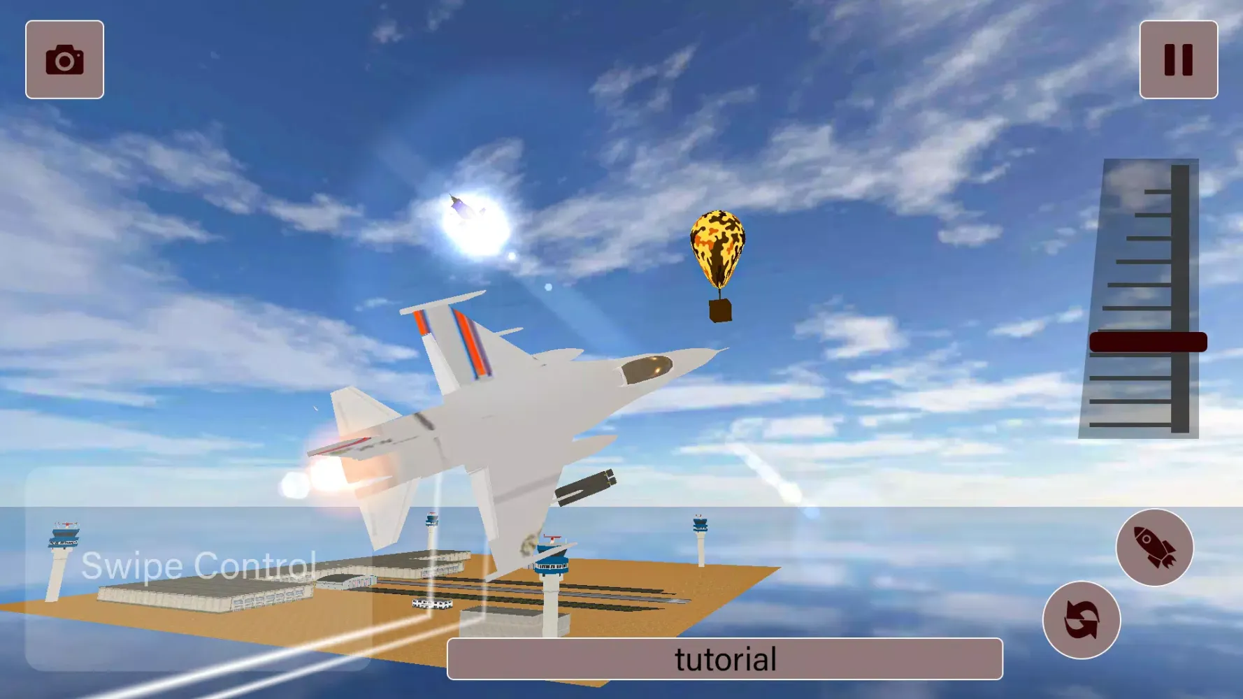 Modern Air Fighter Jet 3D Screenshots