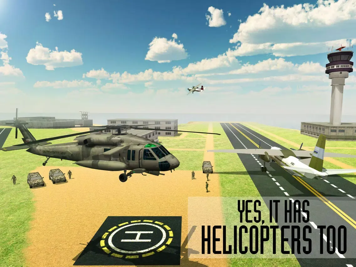 Captures d'écran de Army Criminals Transport Plane iPad 