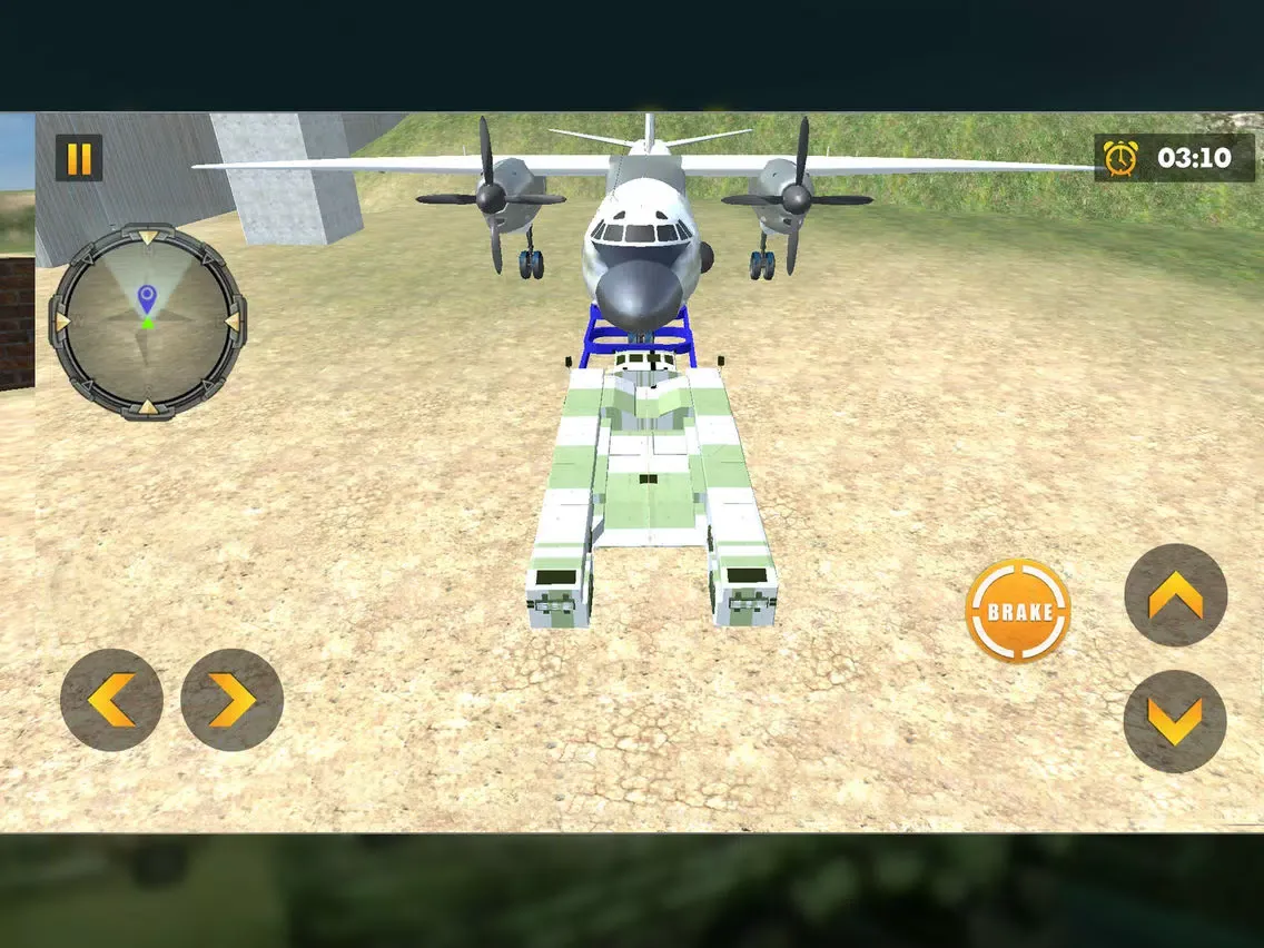 Captures d'écran de Army Criminals Transport Plane iPad 